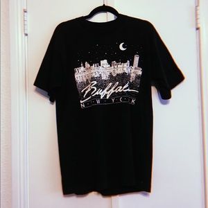 Vintage Black Buffalo NY Tee